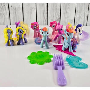 My Little Pony McDonalds Happy Meal Lot 12 Figures & Accessories 2000s Mini Toys